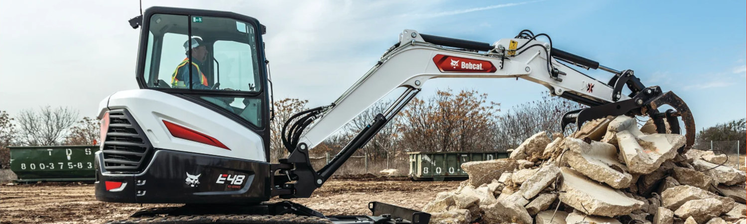 2024 Bobcat® E48 Compact Excavator for sale in Sanco Equipment, Albert Lea, Minnesota